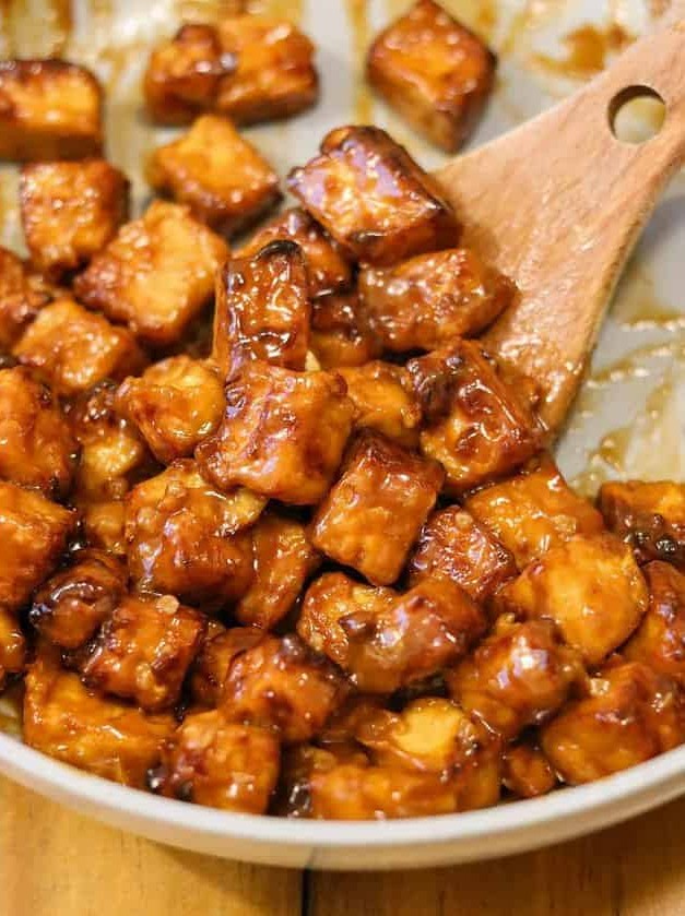 Miso Glazed Tofu