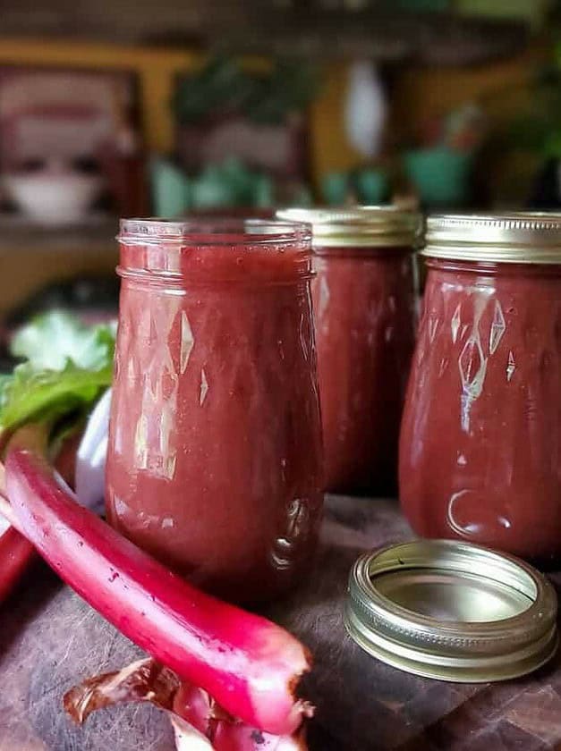 Easy Strawberry Rhubarb Butter