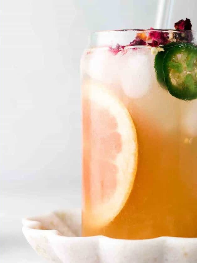 Grapefruit Jalapeno Mocktail