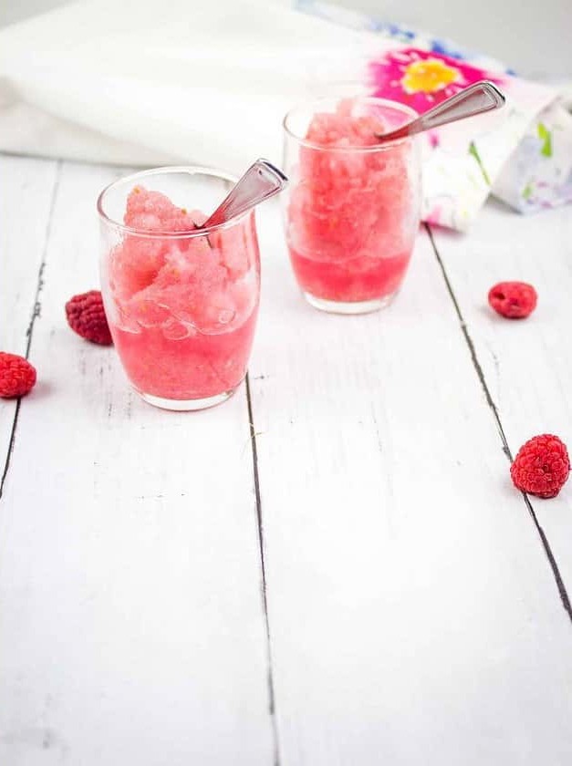 Raspberry Vodka Slush