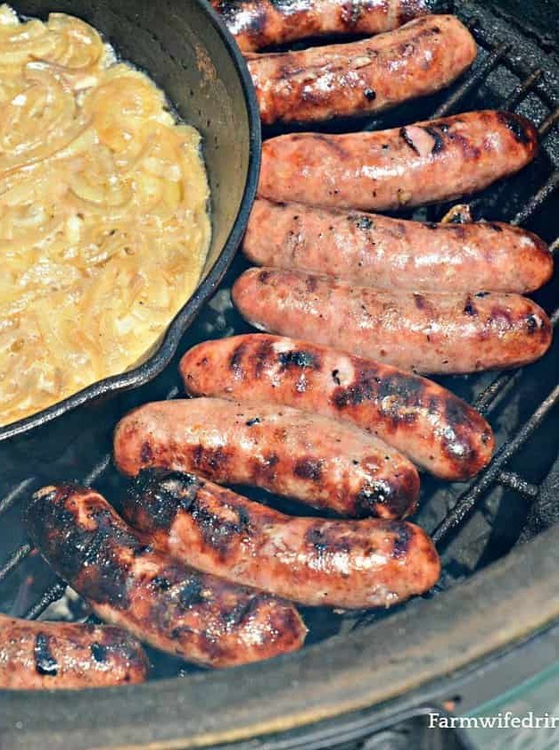 Grilled Beer Brats