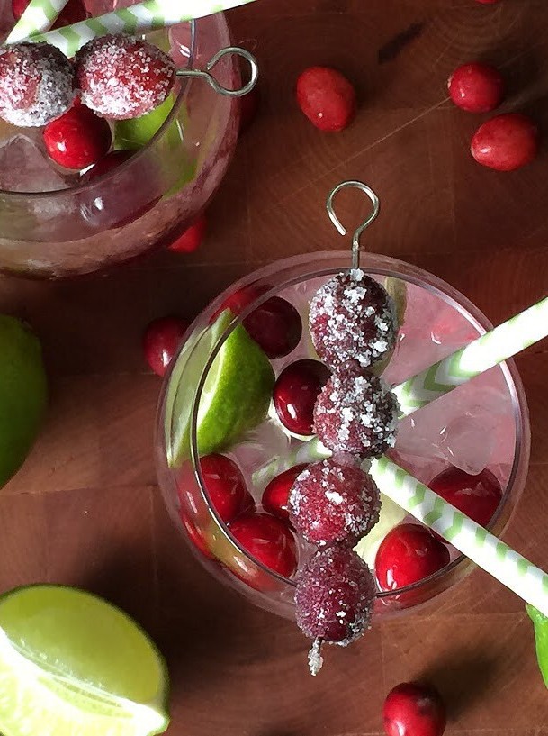 Skinny Cranberry Margarita