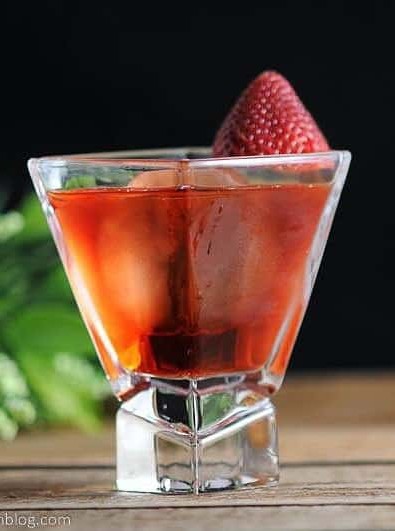 Strawberry Negroni