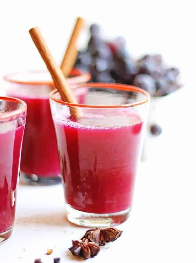 Mulled Concord Grape Cider