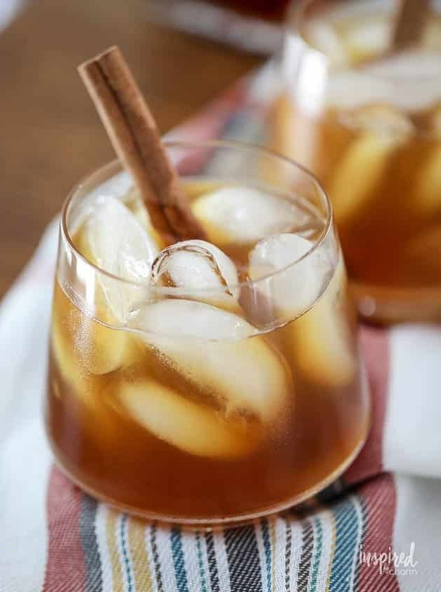 Cider and Maple Old Fashioned