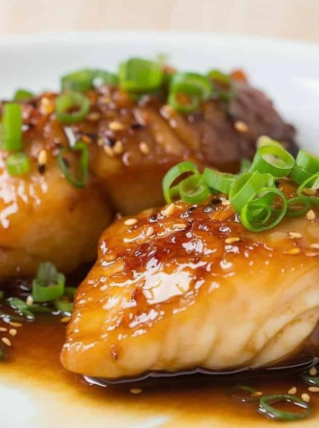 Ginger Soy Cod Fish