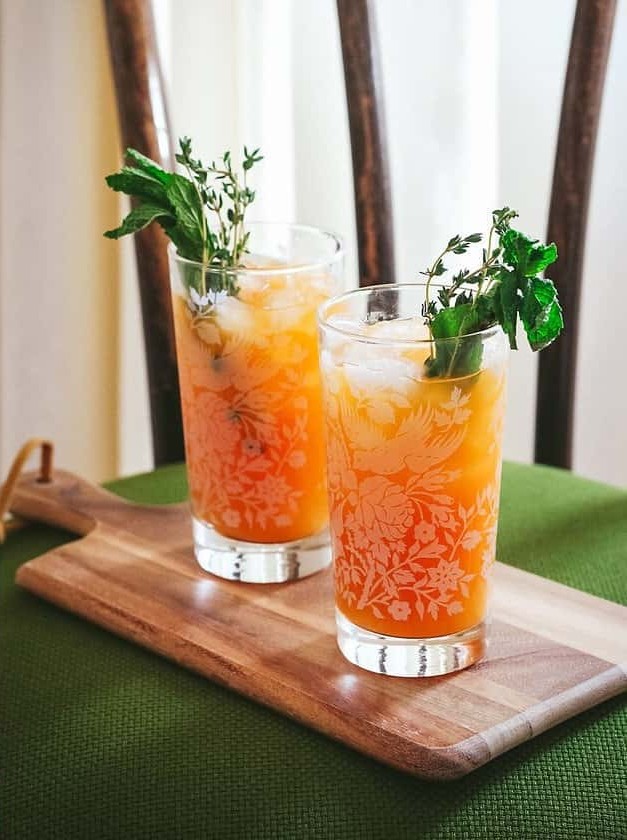 Carrot and Ginger Cocktail