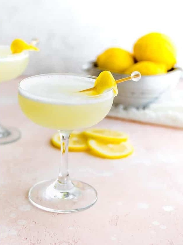 Keto Lemon Drop Martini