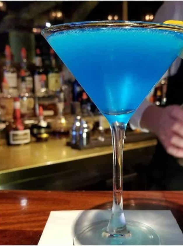 Sea Blue Martini