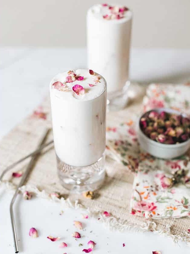 Rose Water Ramos Gin Fizz