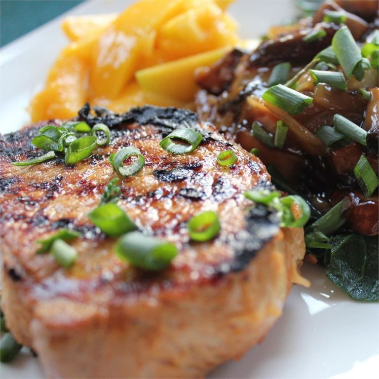 Asian-Inspired Soy Ginger Pork Chops