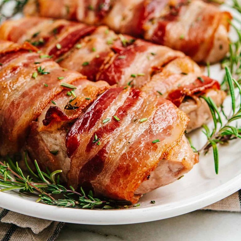 Bacon-Wrapped Pork Chops