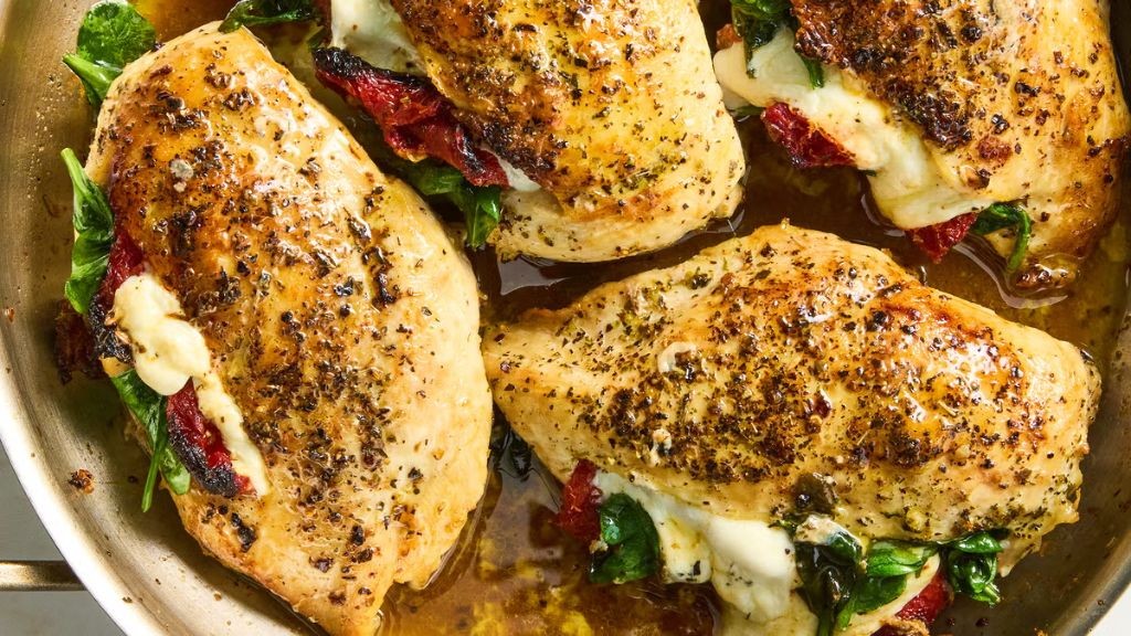 Caprese Stuffed Chicken Breast