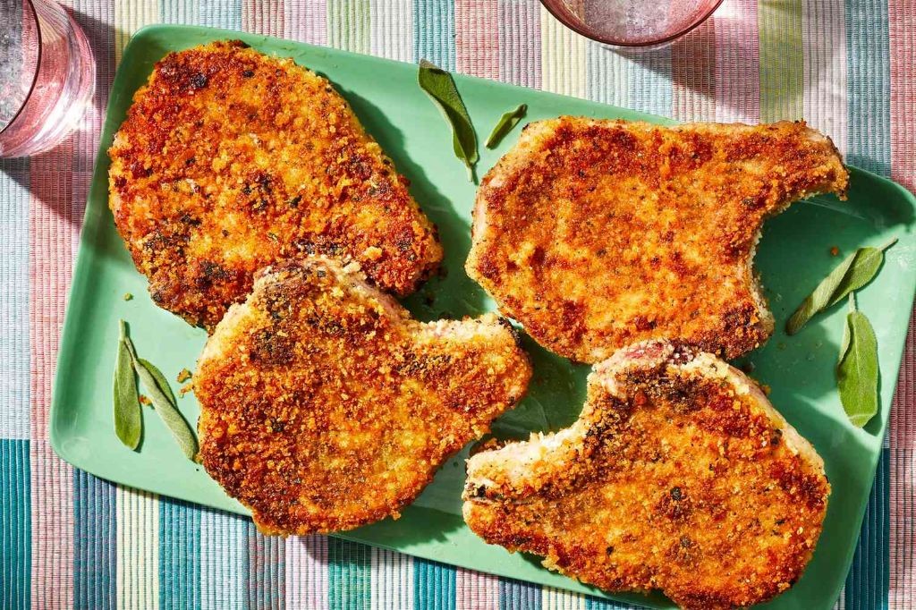 Crispy Breaded Pork Chops