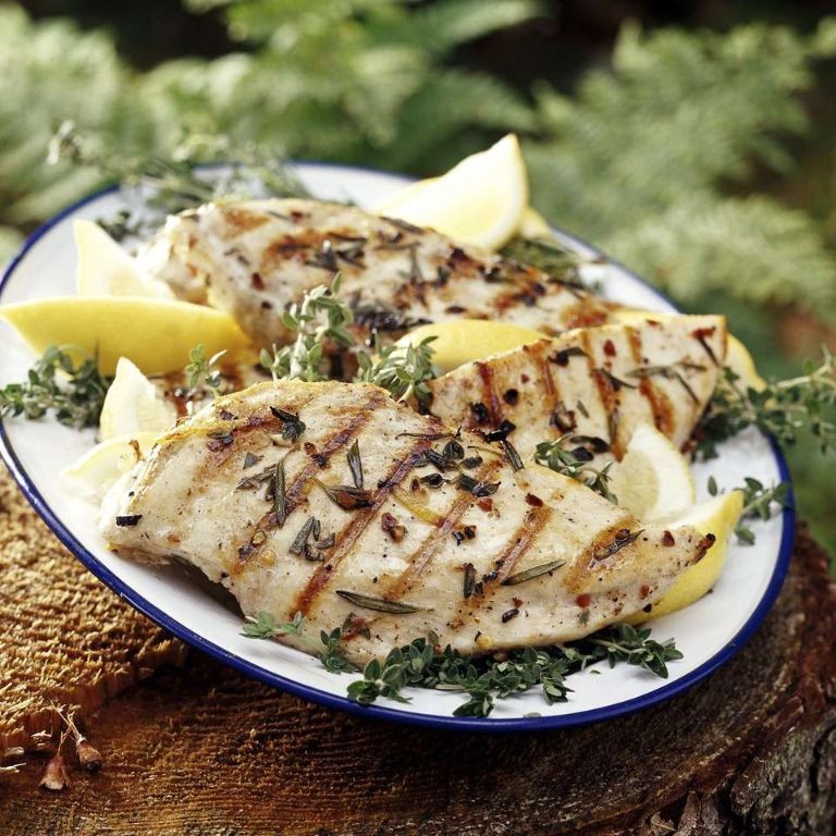 Lemon Herb Grilled Chicken Breast