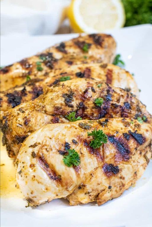 Mediterranean Grilled Chicken Breast