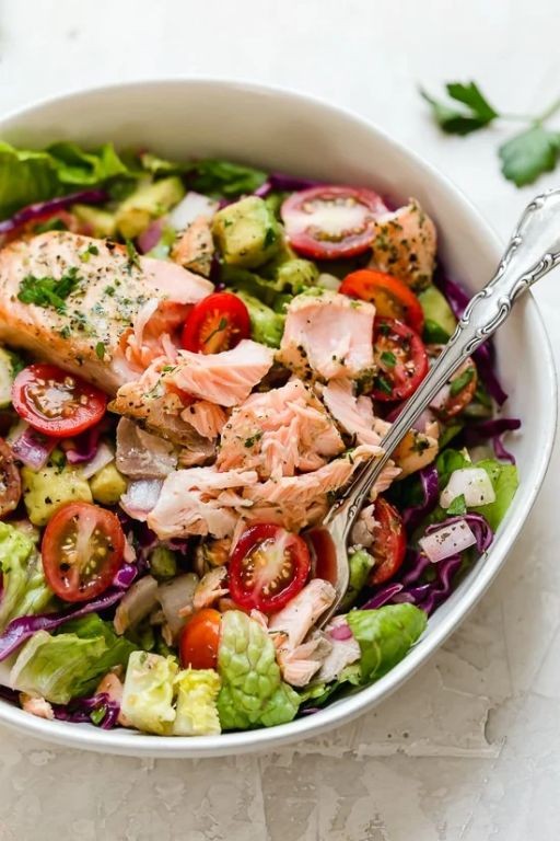 Salmon Avocado Salad