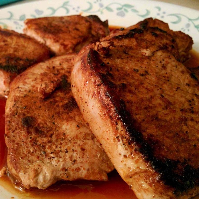 Spicy Cajun Pork Chops