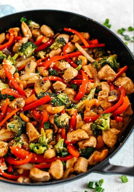 Teriyaki Chicken Breast Stir-Fry