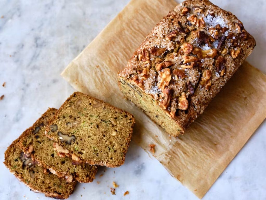 Zucchini Bread with Walnuts