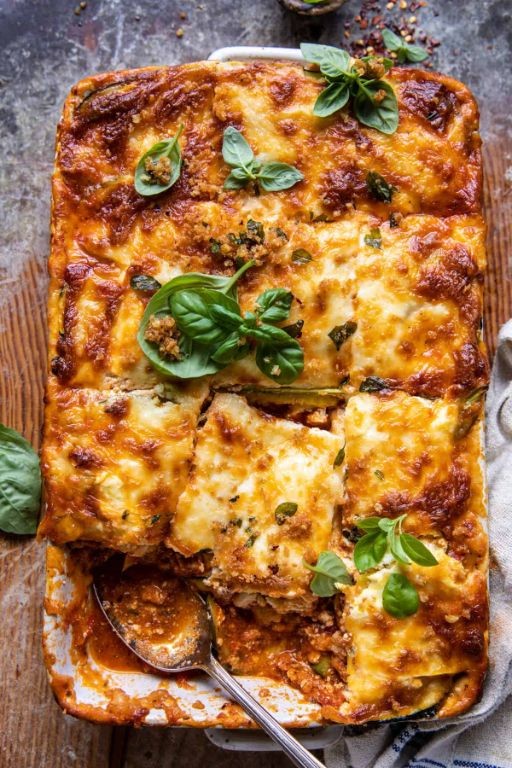 Zucchini Lasagna with Ricotta