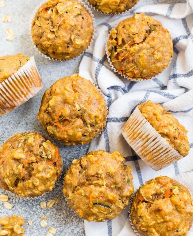 Zucchini and Carrot Muffins