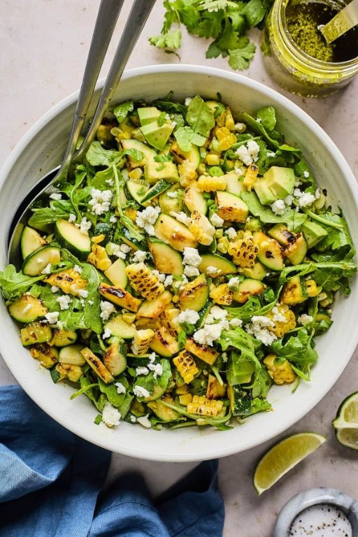 Zucchini and Corn Salad