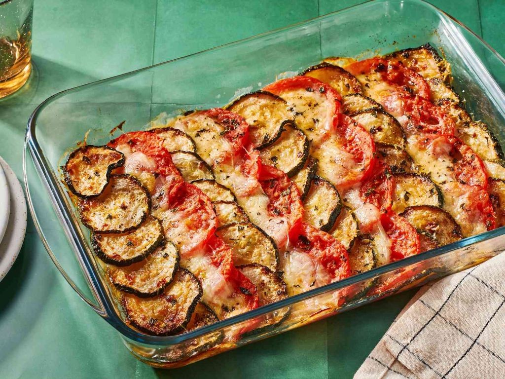 Zucchini and Tomato Gratin